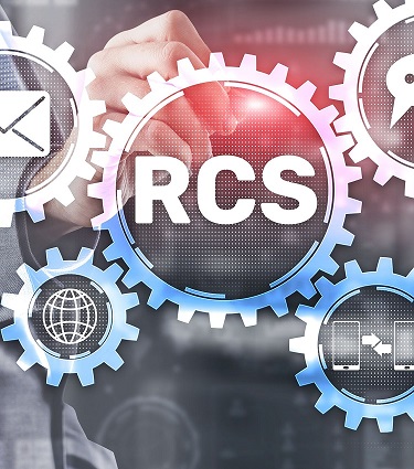 Rcs.,Rich,Communication,Services.,Communication,Protocol,Between,Mobile,Telephone.